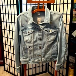NWT Lane Bryant denim jacket size 22